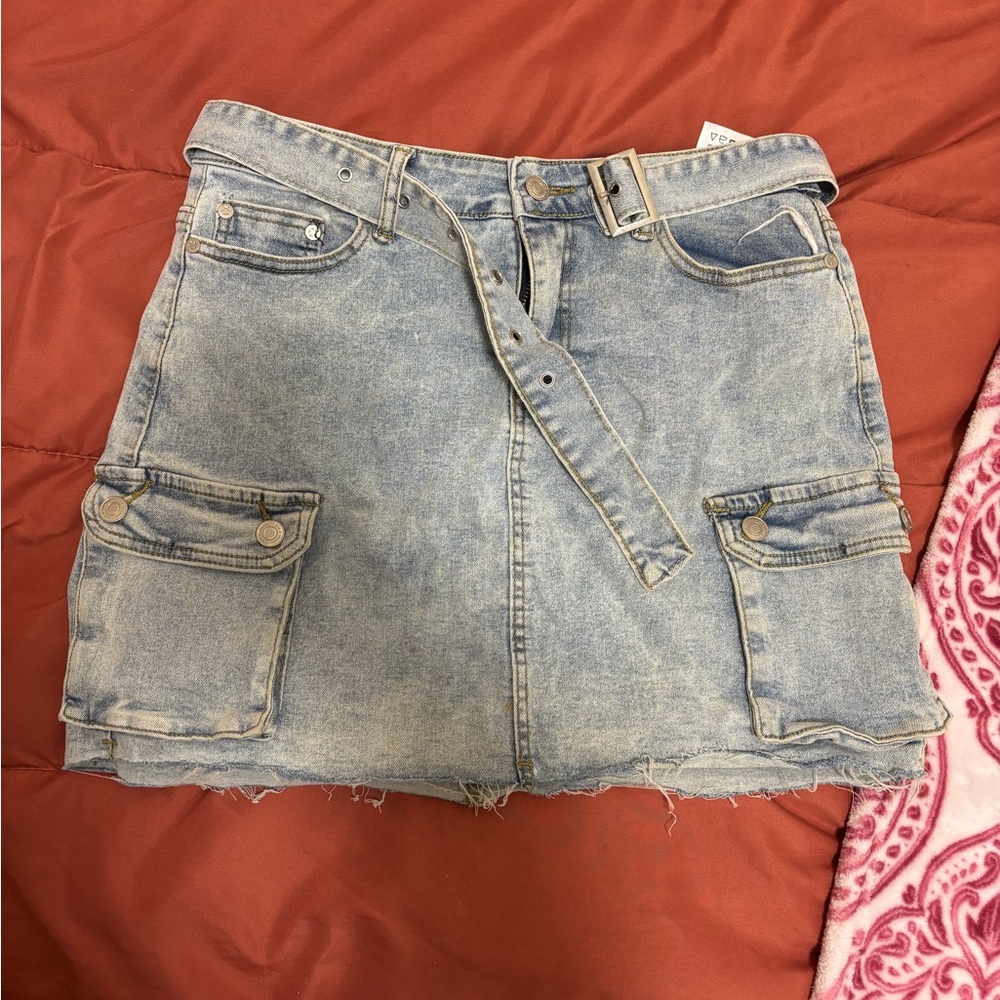 Denim skirt